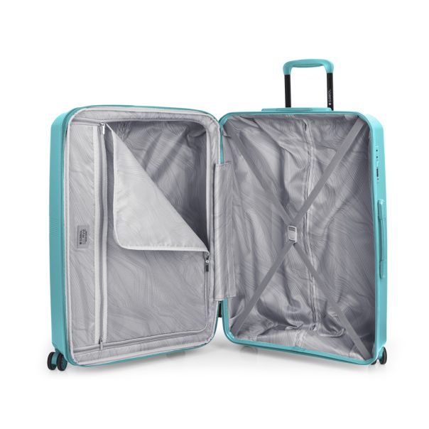 GABOL Kofer - proširivi 45x64x26/29cm 63.3/70.6L Steady, tirkizna - 16KG125546W