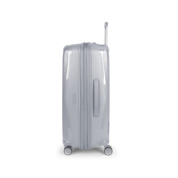GABOL Kofer - proširivi 51x75x31/34cm 109.6/120.2L Queens, srebrna - 16KG125047S
