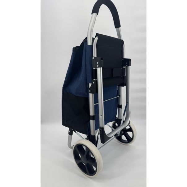 BOLZZ Kolica za pijacu sa sedistem plavo-crna - BOLKOLSEDNAV