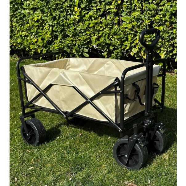 BOLZZ Kolica za plažu Hakli, bež - BOLKOLCREM