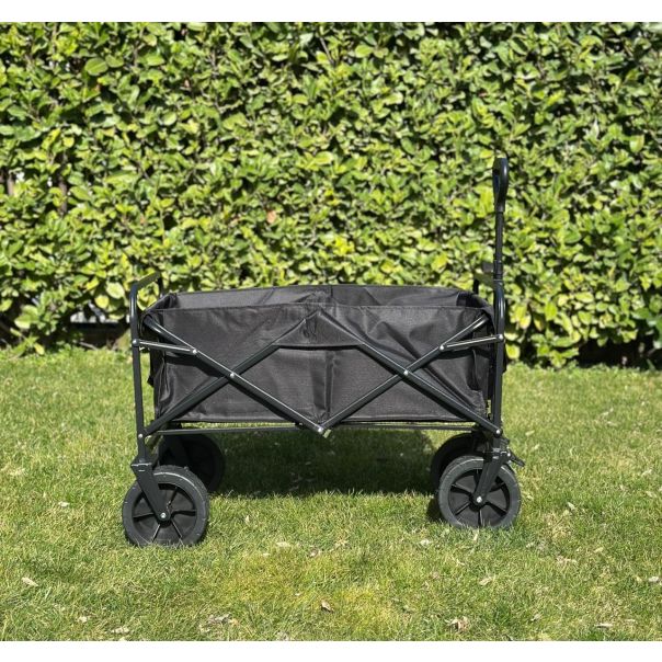 BOLZZ Kolica za plažu Hakli, crna - BOLKOLBLCK