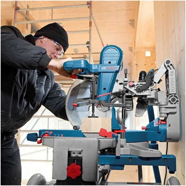 BOSCH Stacionarna potezna kružna testera / potezni ger zglobni GCM 12 GDL, 2.000W - 0601B23600