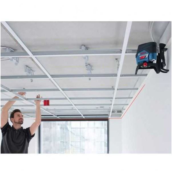 BOSCH Kombinovani laser GCL 2-50 C Solo, bez baterija i punjača, sa nosečem sa štipaljkom u L-Boxx-u - 0601066G08