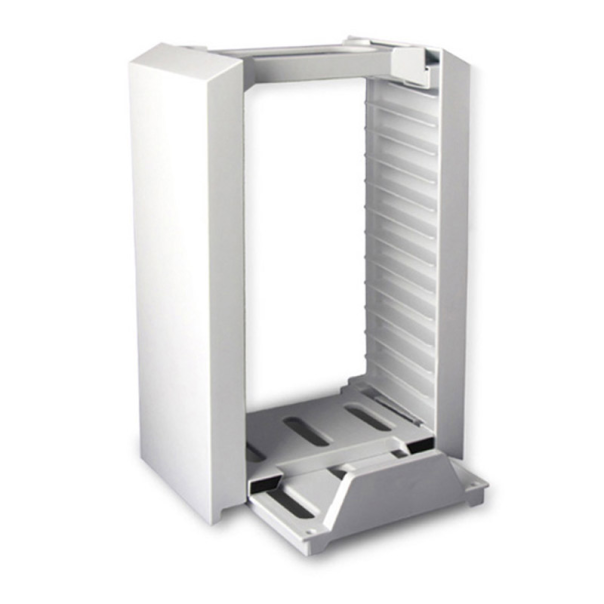 Kombo stalak DOBE za PS4 konzolu, kontrolere i diskove TP4-025 beli - 052801