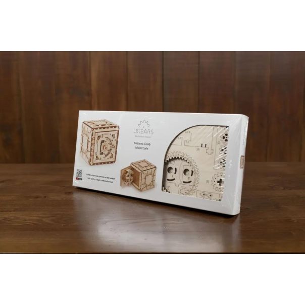 3d drvena eko mehanička puzzle - SEF - 155-1-1