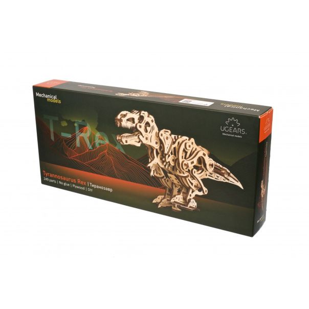 3D mehanička slagalica - UGEARS TIRANOSAURUS REX - 238-1-1