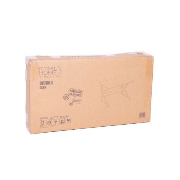 MODERNHOME Kompijuterski sto sa policom hrast - PJJCT0165