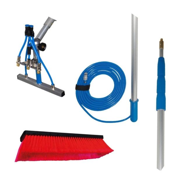 LEWI Teleskop za čišćenje prozora i solarnih panela (aluminijum,Zaštićen od rotacije) 4m 27cm - 95529-400-27