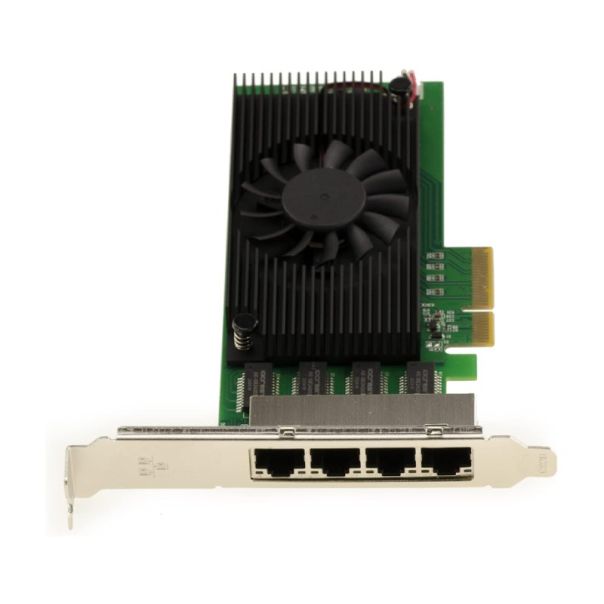 E-GREEN PCI-Express kontroler 4-port 2.5 Gigabit Ethernet (Intel I225) - KON00386
