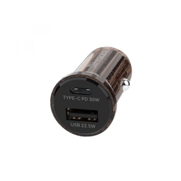 KONFULON Auto punjač Mini C85Q Type-C 30W USB 22.5W - EP2705136