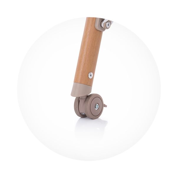 CHIPOLINO Kolevka Sweet Dreams mocca wood wheels - KOSSD0212MO