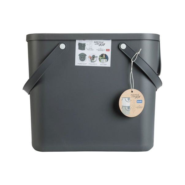 ROTHO Kanta za otpatke 25L Albula, crna - RRB25A