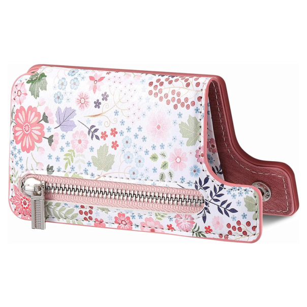 Kozni novcanik flower roze - 614840