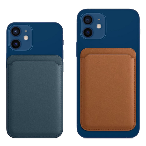 Kozni novcanik za iPhone MagSafe crvena - 048216