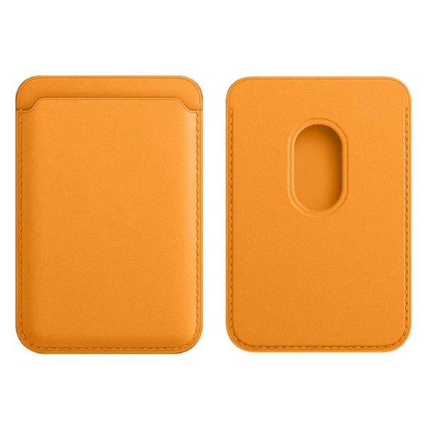 Kozni novcanik za iPhone MagSafe narandžasto - 048220