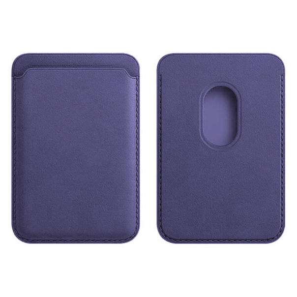 Kozni novcanik za iPhone MagSafe ljubičasta - 600007-1