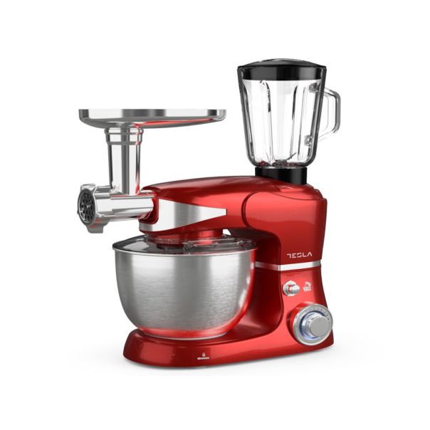 TESLA Mikser sa posudom KR600RA 1000W/crvena - KR600RA