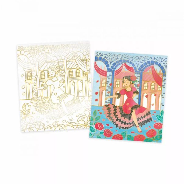 JANOD Kreativni set Akvarelne slike Plesači - J07964