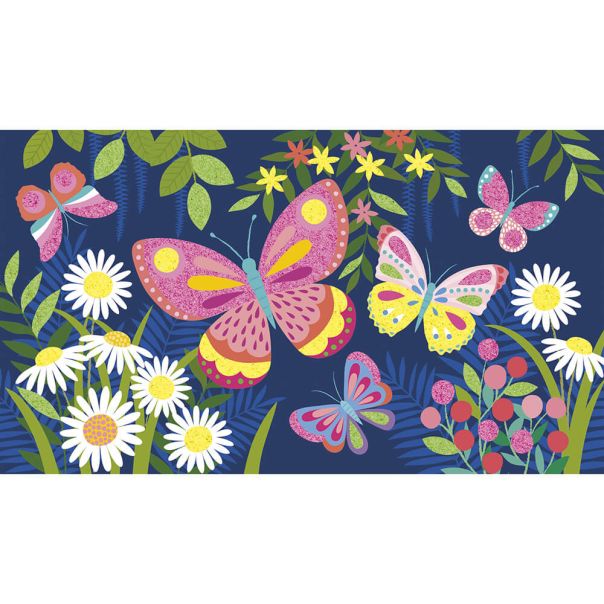 JANOD Kreativni set Flouroscentni leptiri - J07991