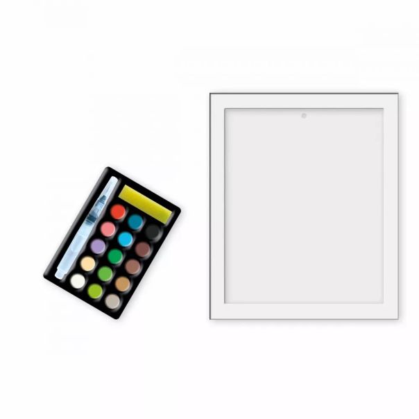 JANOD Kreativni set bojenje po brojevima Konji - J07953