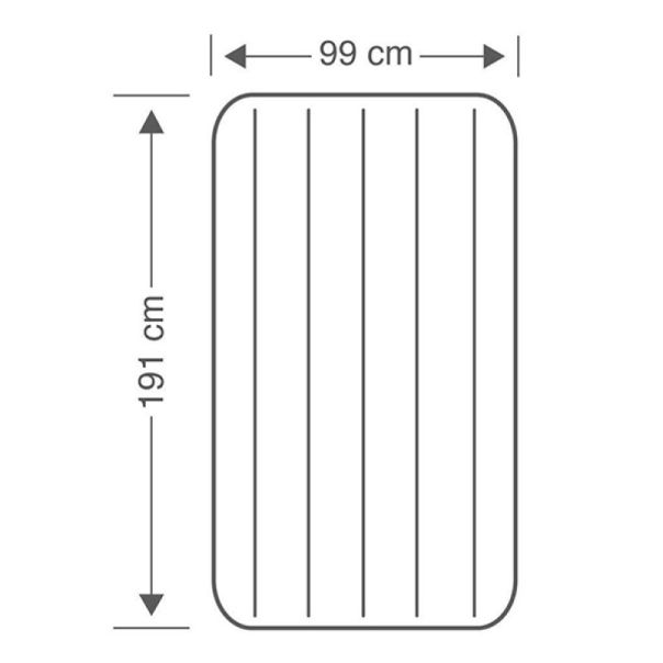INTEX Krevet na naduvavanje 99x191x25cm DuraBeam Standard - 64757