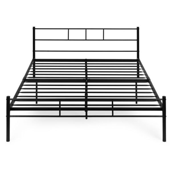 MODERNHOME Krevet sa metalnim ramom 140x200 cm sa podnicom black frame - EP2994487