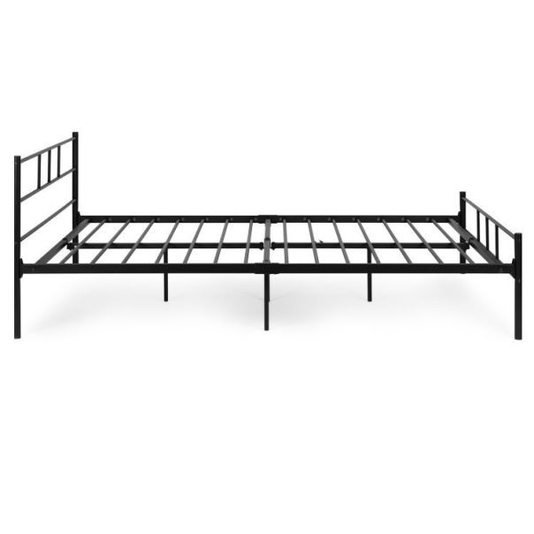 MODERNHOME Krevet sa metalnim ramom 140x200 cm sa podnicom black frame - EP2994487