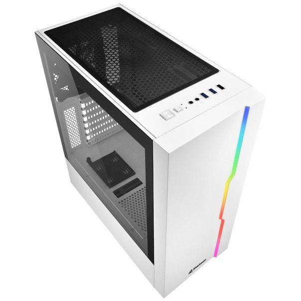 SHARKOON Kućište Midi RGB Slider white - KT010