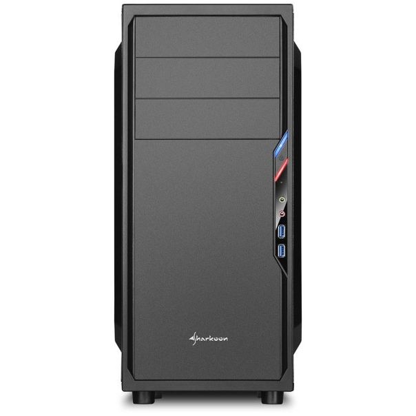 SHARKOON Kućište Midi VS4-V USB3.0 black - KT037