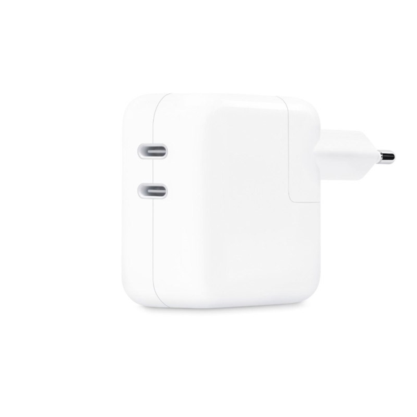 Kućni punjač PD 2 x Type-C 35W beli - 608615