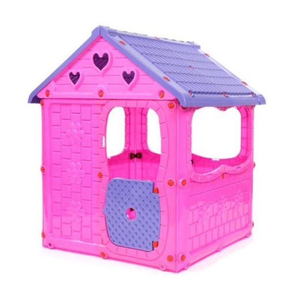 EUROBAJK Kućica za decu, pink - 9197