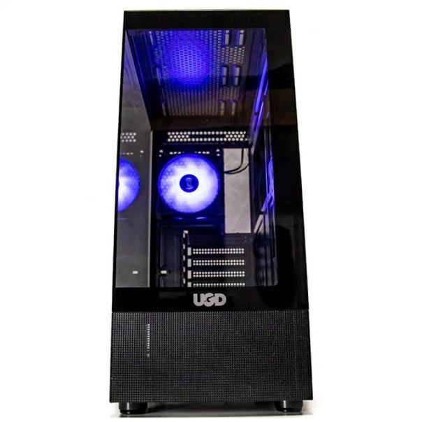 UGD Kućište FUSION 3333 Midi Tower/ATX/čelik,kaljeno staklo/bez napajanja/crna - CSE002449A00000