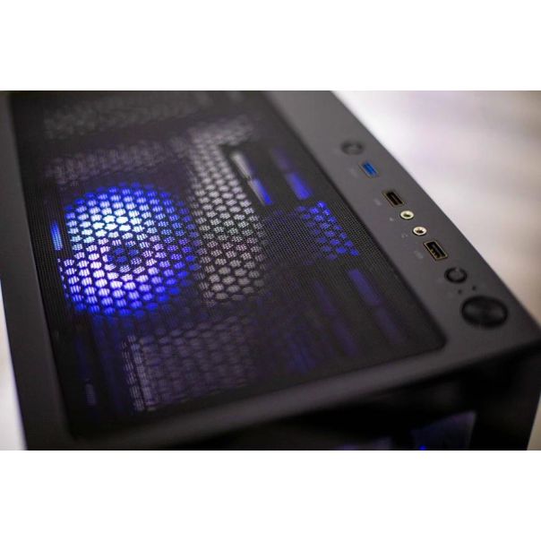 UGD Kućište FUSION 3333 Midi Tower/ATX/čelik,kaljeno staklo/bez napajanja/crna - CSE002449A00000