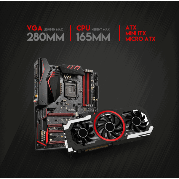 FANTECH Kućište CG72 CRNO - FT73180