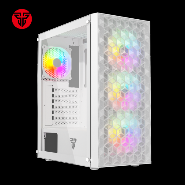 Kuciste Gaming Fantech CG83 Aero 2 belo - 210374