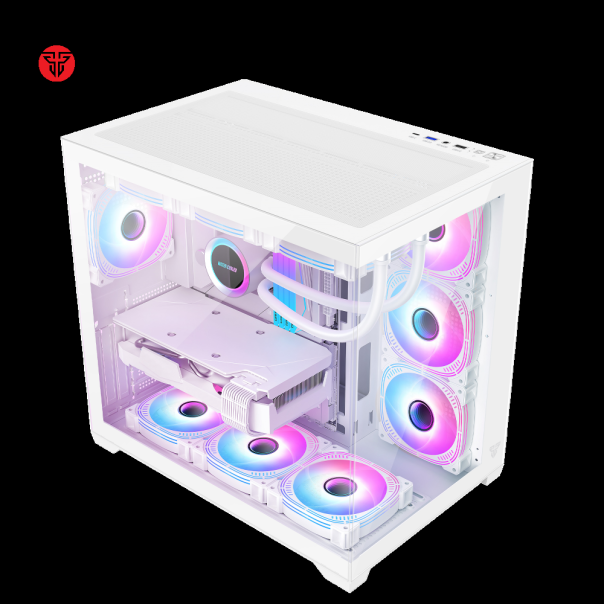 Kućište Gaming Fantech CG85 Lumina belo - 223252
