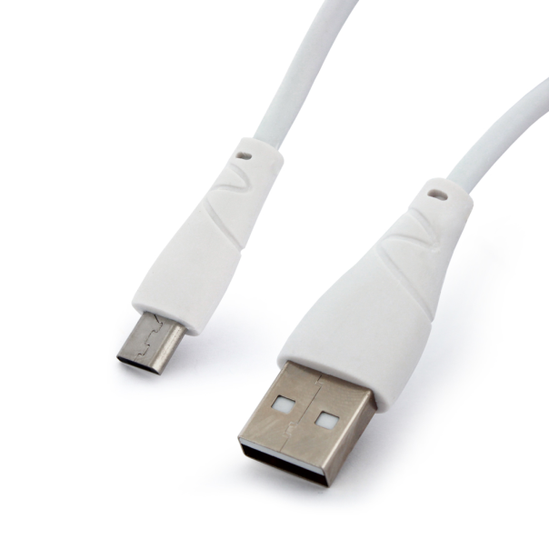 Kucni punjac 2.1A sa USB na micro USB kablom CE beli - 205902