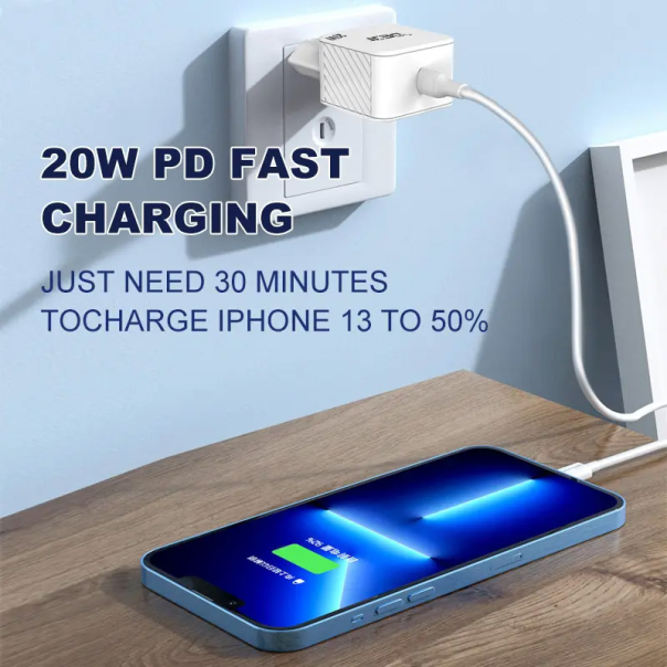 Kućni punjač DEJI A99 20W beli - 613531