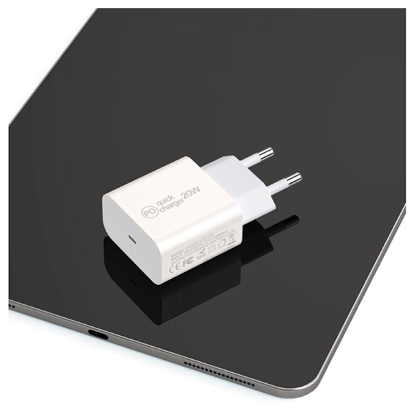 Kućni punjač IPD2 Fast charge USB-C za iPhone i iPad PD 20W. - 049294