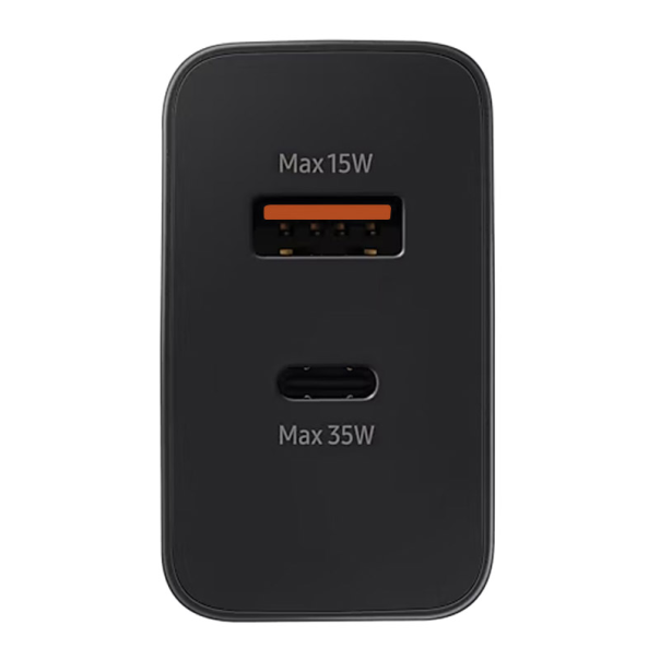 Kućni punjač Fast Charging Adapter Duo za Samsung PD 35W sa kablom Type-C na Type-C crni - 600937