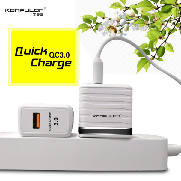 Kucni punjac KONFULON C32Q QC 3.0, 18W - 218356