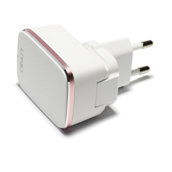 Kućni punjač LDNIO A1204Q 5V/ 2,4A FAST CHARGING sa kablom USB na Type-C beli. - 023827