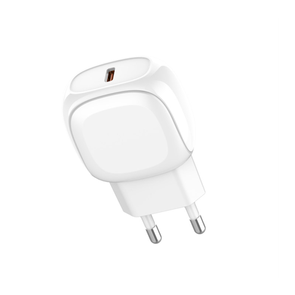 Kućni punjač LDNIO A1206C PD 27W sa kablom Type-C na iPhone Lightning beli 1m - 600653