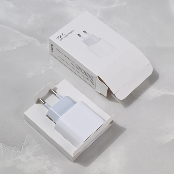 Kućni punjač PD Fast charger 35W za iPhone 15-16 CE beli - 221114-1