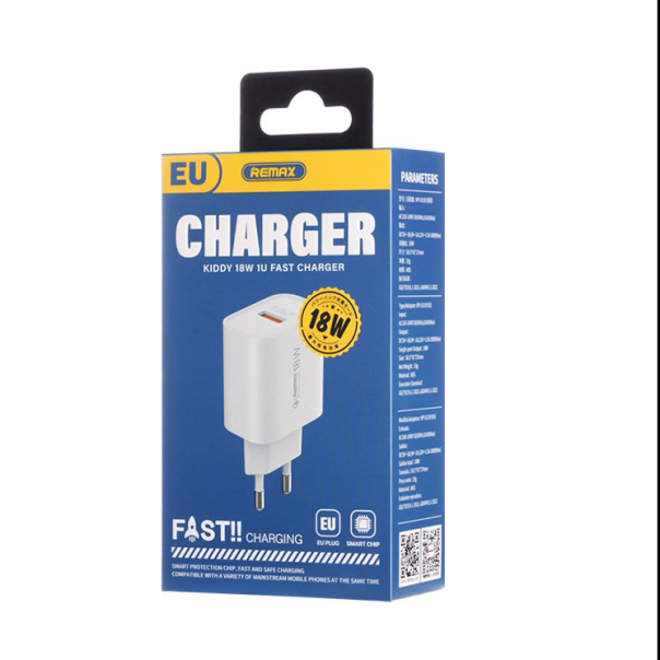 Kucni punjac REMAX Kiddy Series 18W 1U Fast RP-U119 EU beli - 210768