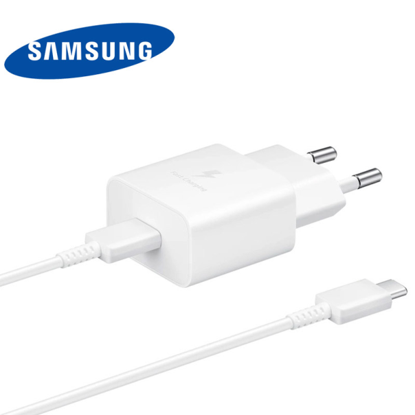 Kućni punjač Samsung 15W Type-C + kabel Type-C (EP-T1510) beli - T75163