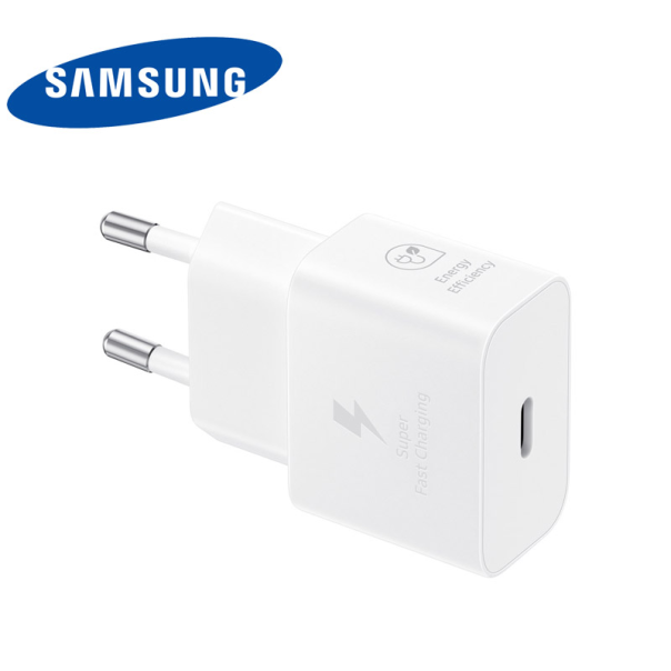 Kućni punjač Samsung 25W Type-C + kable Type-C (EP-T2510) beli - T615007