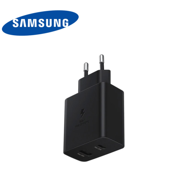 Kućni punjač Samsung 35W DUO Type-A+ Type-C (EP-TA220 crni) - T615005