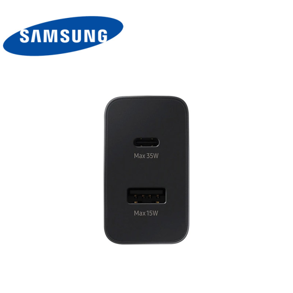 Kućni punjač Samsung 35W DUO Type-A+ Type-C (EP-TA220 crni) - T615005