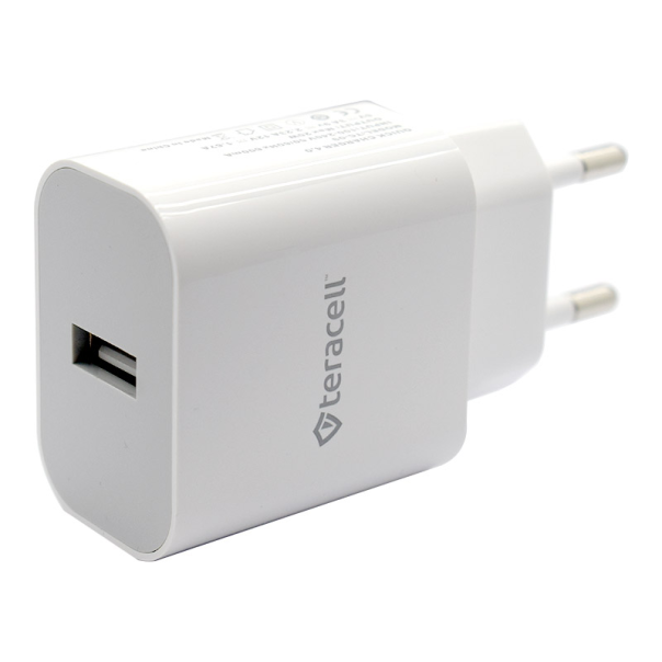 Kućni punjač Teracell TC-09 20W QC4.0 sa kablom USB na iPhone Lightning beli - 057900